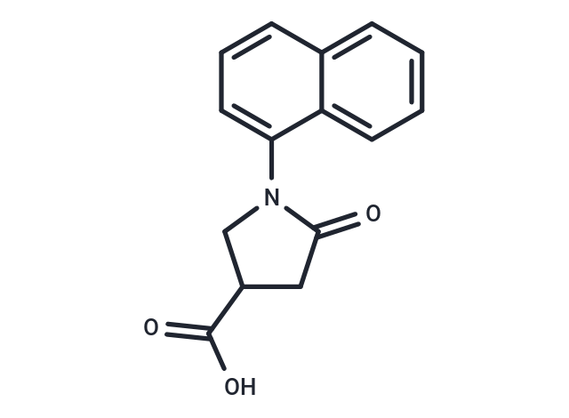 1-Naphthalen-1-yl-5-oxo-pyrrolidine-3-carboxylic acid