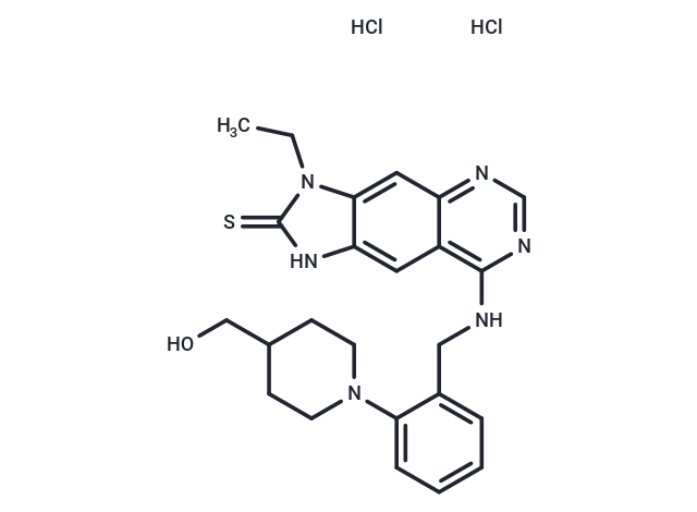 Thioquinapiperifil dihydrochloride