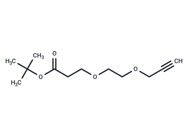 Propargyl-PEG2-Boc