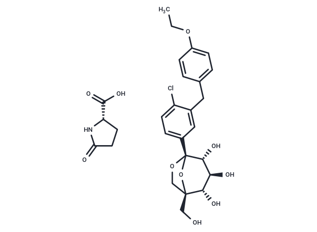 Ertugliflozin L-pyroglutamic acid