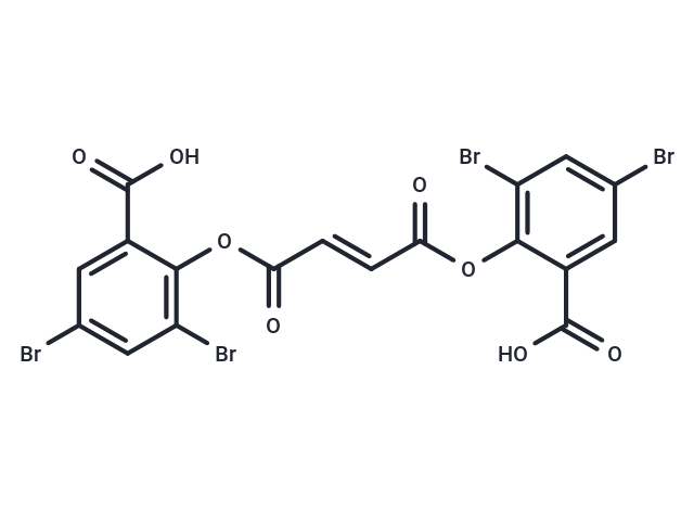 (E)-2,2'-(Fumaroylbis(oxy))bis(3,5-dibromobenzoic acid)