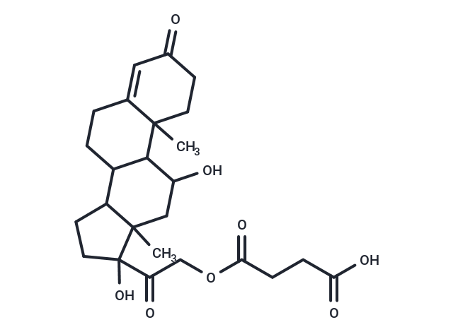 Hydrocortisone hemisuccinate