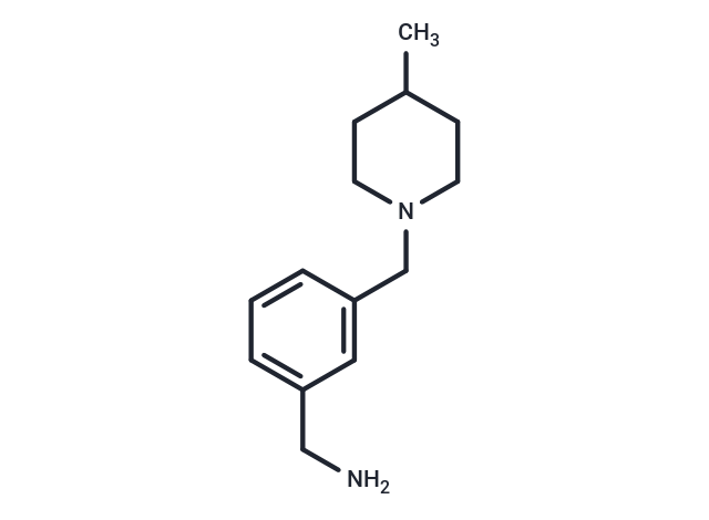 [3-[(4-Methylpiperidino)methyl]phenyl]methanamine