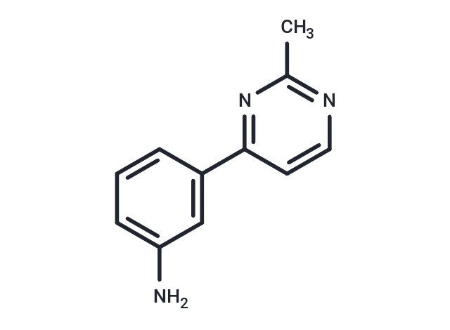 4-(3-Aminophenyl)-2-methylpyrimidine