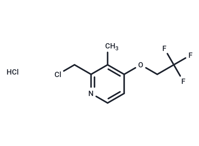 2-Chloromethyl-3-methyl-4-(2,2,2-trifluoroethoxy)pyridine hydrochloride