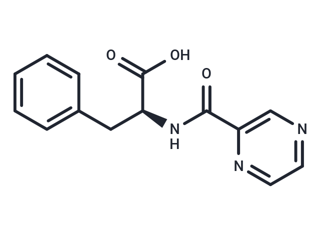 N-(Pyrazinylcarbonyl)-L-phenylalanine