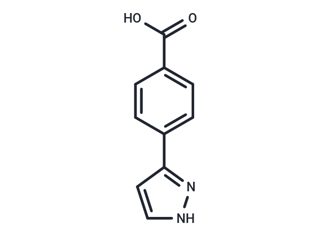 4-(1H-Pyrazol-5-yl)benzoic acid
