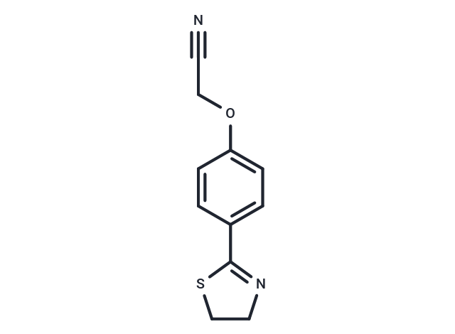2-[4-(4,5-Dihydro-1,3-thiazol-2-yl)phenoxy]acetonitrile