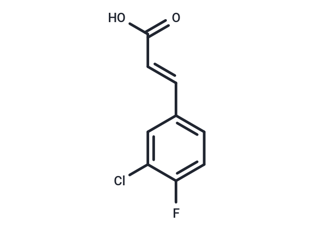 3-Chloro-4-fluorocinnamic acid