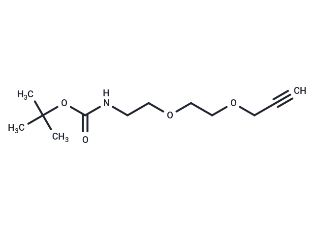 Propargyl-PEG2-NHBoc