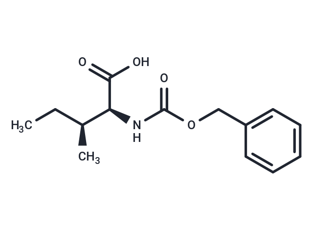 (2S,3S)-2-(((Benzyloxy)carbonyl)amino)-3-methylpentanoic acid