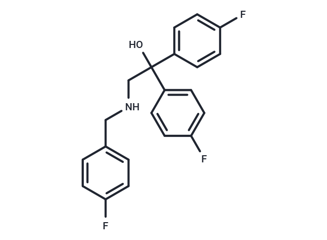 2-((4-Fluorobenzyl)amino)-1,1-bis(4-fluorophenyl)ethanol