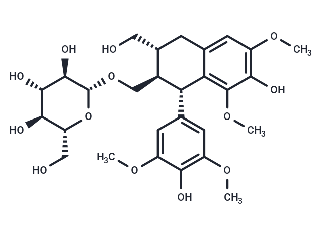 (+)-Lyoniresinol 9'-O-glucoside