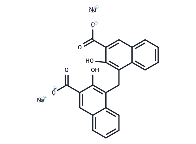 Pamoic acid disodium