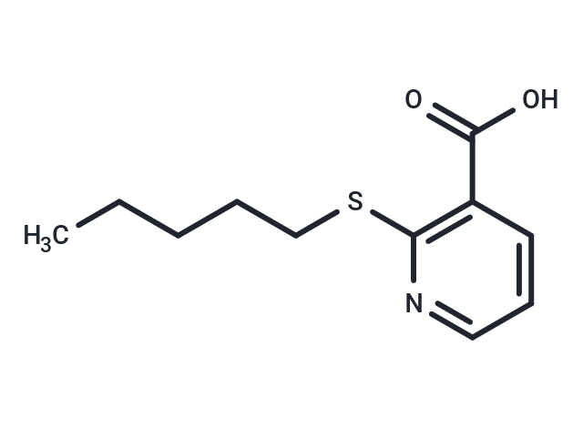 2-(N-pentylthio)nicotinic acid