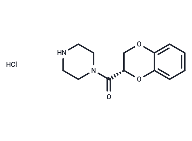 N-(1,4-Benzodioxan-2-carbonyl)piperazine hydrochloride