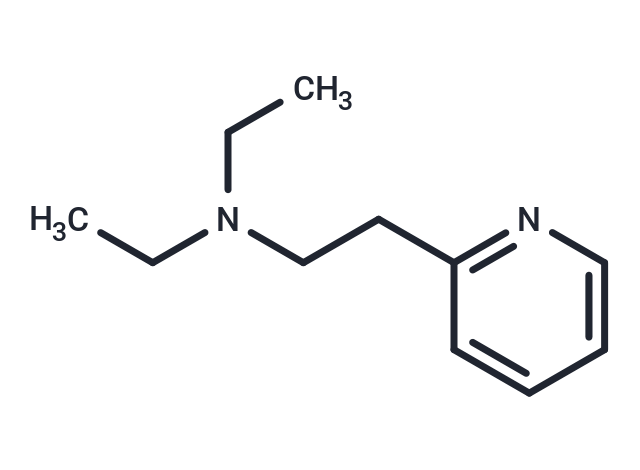 N,N-diethyl-n-[2-(2-pyridyl)ethyl]amine