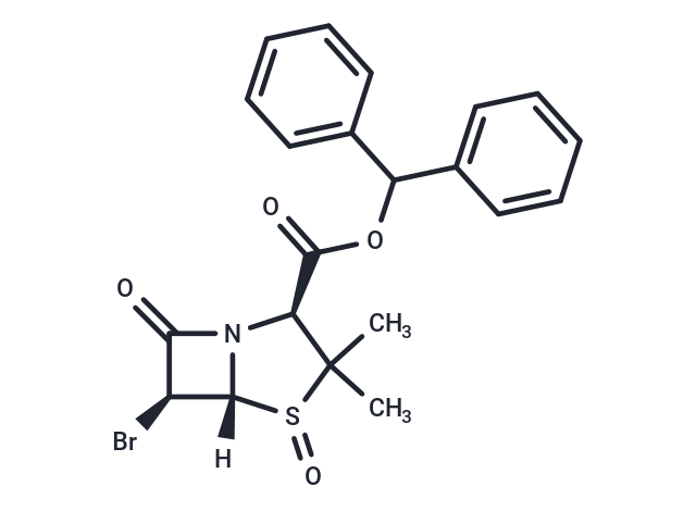 (2S,5R,6S)-Benzhydryl 6-bromo-3,3-dimethyl-7-oxo-4-thia-1-azabicyclo[3.2.0]heptane-2-carboxylate 4-oxide