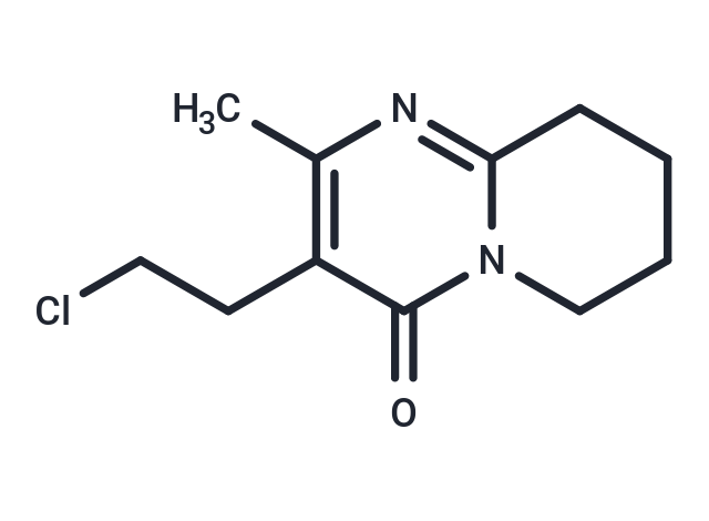 3-(2-Chloroethyl)-2-methyl-6,7,8,9-tetrahydro-4H-pyrido[1,2-a]pyrimidin-4-one