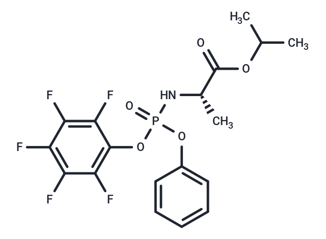 (S)-Isopropyl 2-(((S)-(perfluorophenoxy)(phenoxy)phosphoryl)amino)propanoate