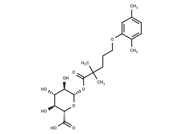 Gemfibrozil 1-O-β-glucuronide