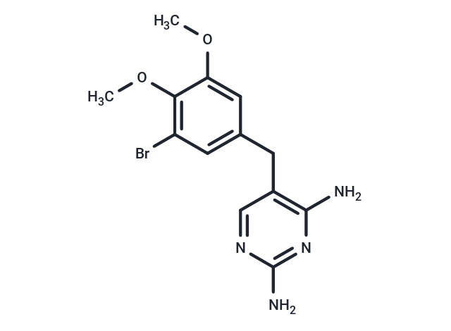 5-(3-Bromo-4,5-dimethoxybenzyl)pyrimidine-2,4-diamine