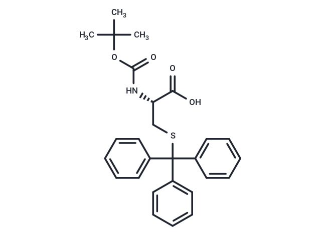 (R)-2-((tert-Butoxycarbonyl)amino)-3-(tritylthio)propanoic acid