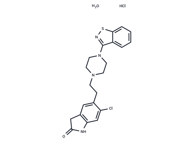 Ziprasidone hydrochloride monohydrate