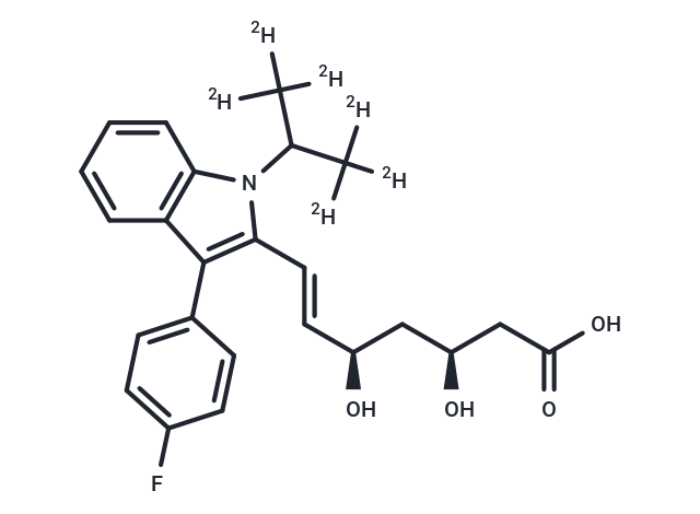 3S,5R-Fluvastatin-d6