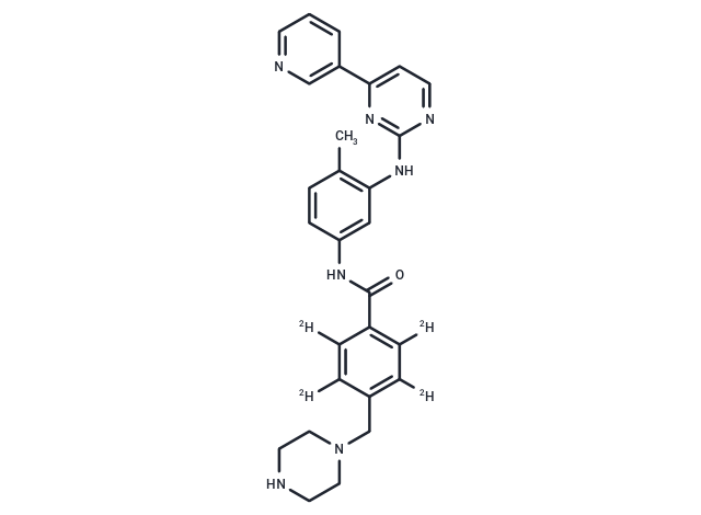 N-desmethyl Imatinib-d4