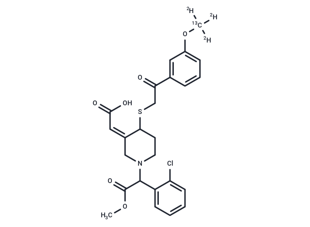 cis-Clopidogrel-MP-13C-d3 Derivative