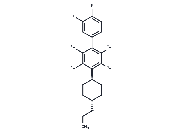 3,4-Difluoro-4'-(trans-4-propylcyclohexyl)biphenyl-d4