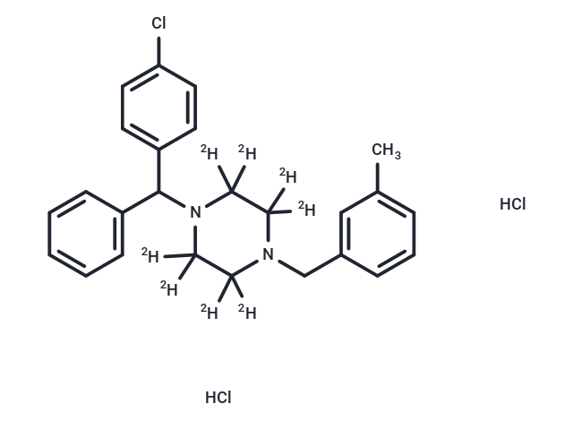 Meclizine dihydrochloride-d8