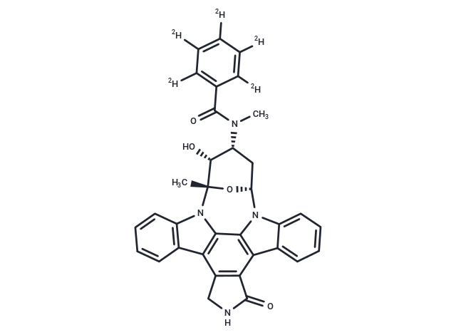 O-Desmethyl Midostaurin-d5