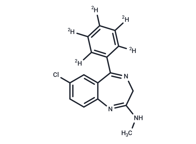 N(4)-desoxychlordiazepoxide-d5