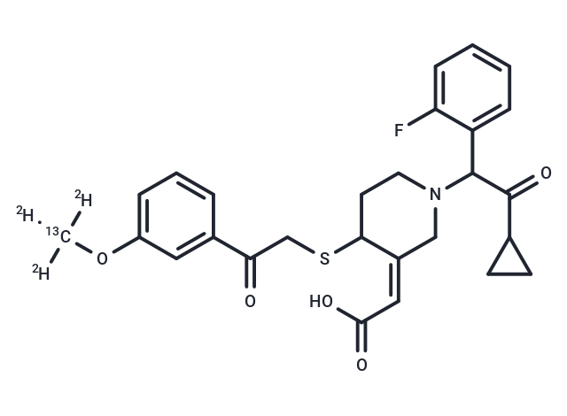 Prasugrel Metabolite Derivative-13C-d3