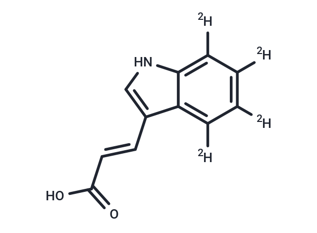 3-Indoleacrylic acid-d4