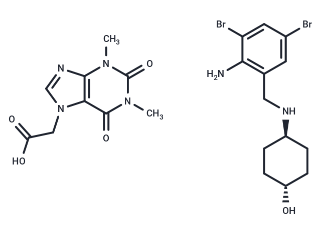 Ambroxol/acefylline