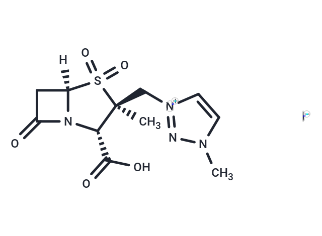 Enmetazobactam iodide