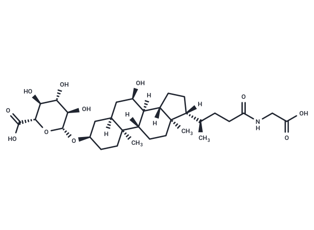 Glycochenodeoxycholic acid 3-glucuronide