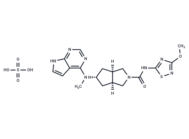 Ivarmacitinib sulfate