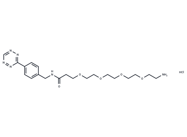 Tetrazine-PEG4-amine hydrochloride