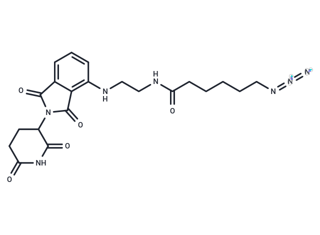 Pomalidomide-C2-amide-C5-azide