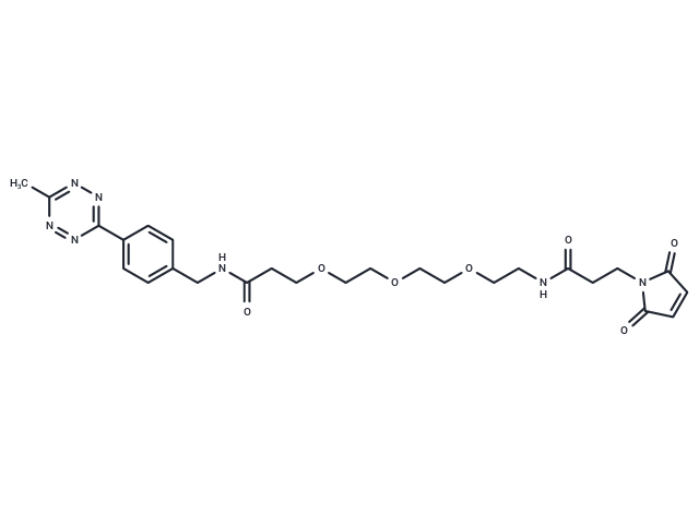 Me-Tet-PEG3-Maleimide