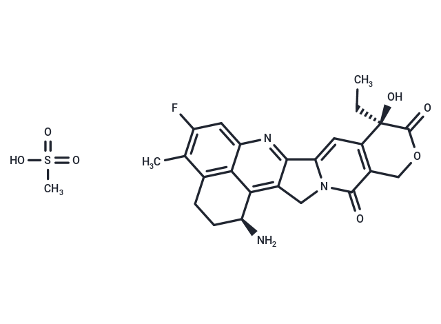 (1S,9R)-Exatecan mesylate