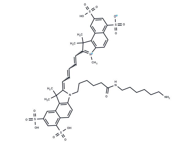 Sulfo-Cyanine5.5 amine