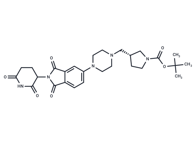 Thalidomide-PIP-(R)C-pyrrolidine-boc