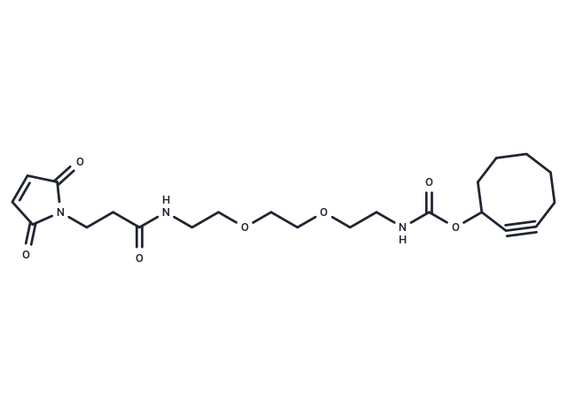 SCO-PEG2-Maleimide