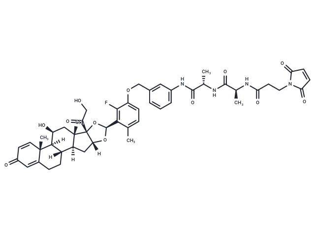 Glucocorticoid receptor agonist-3 Ala-Ala-Mal