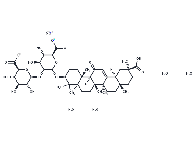 Magnesium isoglycyrrhizinate hydrate